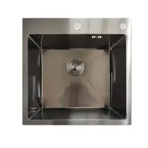 Мойка Mixxus MH5050 Decor Nano-Black из нерж. стали (цвет графит) (MX1929)