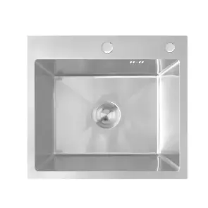 Мойка Mixxus MH5045 Nano-Silver из нерж. стали (цвет нерж.) (MX1925) №1