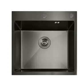 Мийка Mixxus MH5050 Nano-Black з нерж. сталі (колір графіт) (MX1928) №1
