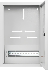 Корпус учета металлический Light 12 модулей 3фл, навесной IP31, серии UBox №4