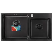 Мойка Mixxus MX7843-220x1.0-PVD-Black (MX0565) купить в Украине