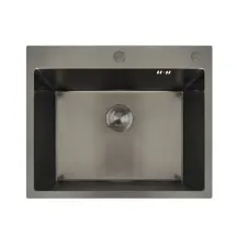 Мийка Mixxus MH6050 Nano-Black з нерж. сталі (колір графіт) (MX1933)