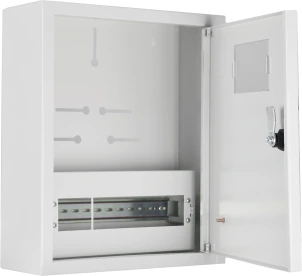 Корпус учета металлический Light 12 модулей 1фл, навесной IP31, серии UBox №4