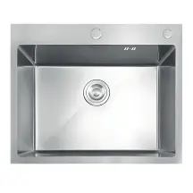 Мойка из нержавеющей стали MIXXUS MH5843 DECOR NANO-SILVER (3.0/0.8) цвет нержавейка (MI7041)