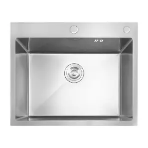 Мойка Mixxus MH5843 Nano-Silver из нерж. стали (цвет нерж.) (MX1930) №1