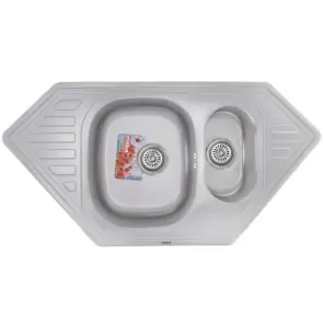 Мойка кухонная Haiba 100x50 (Satin) (HB0524) №1
