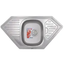 Мийка кухонна Haiba 95x50 (Satin) (HB0656) в магазині TVOE