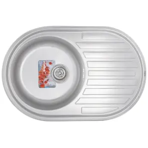 Мойка кухонная Haiba 77x50 (decor) (HB0655) №1