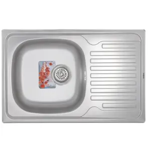 Мийка кухонна Haiba 78x50 (decor) (HB0648) №1