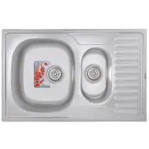 Мийка кухонна Haiba 78x50 Armonia (Satin) (HB0650) купити в Києві