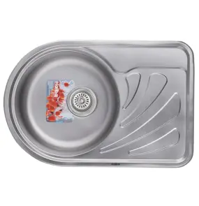 Мойка кухонная Haiba 67x44 (decor) (HB0557) №1