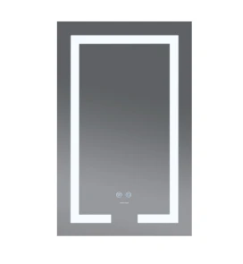 Дзеркало Mixxus HARD MR07-50x80 з LED Touch, Anti-fog, димером, регулюванням яскравості (MX9992) №4