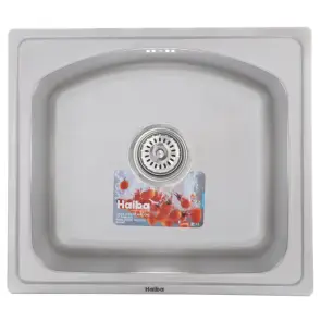 Мийка кухонна Haiba 48x42 (Satin) (HB0531) №1