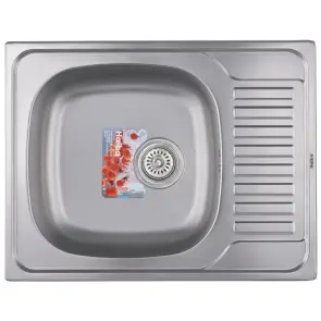 Мийка кухонна Haiba 65x50 (decor) (HB0553) №1