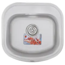 Мийка кухонна Haiba 49x47 (Satin) (HB0537) купити в Україні
