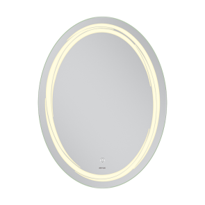 Дзеркало Mixxus Premium WAVE MV04-60x80 (LED Touch, Anti-fog, димер (3-6,5kK)) (MP6636) №2