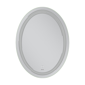 Дзеркало Mixxus Premium WAVE MV04-60x80 (LED Touch, Anti-fog, димер (3-6,5kK)) (MP6636) №4