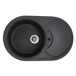 Мойка кухонная Haiba HB8310-G228 Gray 780x500x220 (HB0976) №1
