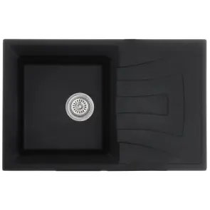 Мийка кухонна Haiba HB8104-G226 Black 780x500x200 (HB0987) №1