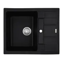 Мойка кухонная Haiba HB8210-G226 Black 620x500x200 (HB0983)