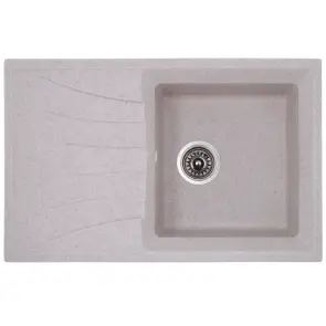 Мойка кухонная Haiba HB8104-G322 Beige 780x500x200 (HB0990) №1