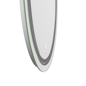 Дзеркало Mixxus Premium WAVE MV04-60x80 (LED Touch, Anti-fog, димер (3-6,5kK)) (MP6636) №7