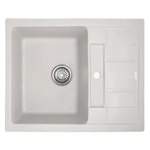 Мойка кухонная Haiba HB8210-G322 Beige 620x500x200 (HB0986) №1