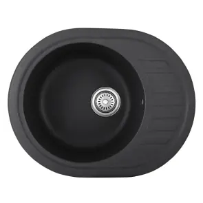 Мийка кухонна Haiba HB8311-G228 Gray 570x450x180 (HB0980) №1