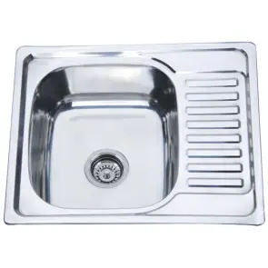 Мийка кухонна Zerix Z5848-08-180E (Satin) (ZS0570) №1