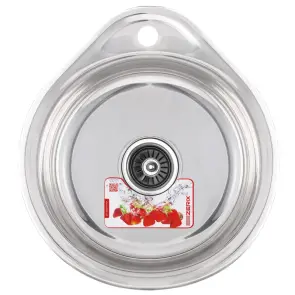 Мийка кухонна Zerix Z4843-06-160P (polish) (ZS0565) №1
