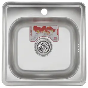 Мийка кухонна Zerix Z4848-06-160D (decor) (ZM0558) №1