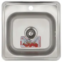 Мойка кухонная Zerix Z4848-06-160E (Satin) (ZM0557)