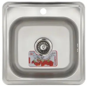 Мийка кухонна Zerix Z4848-06-160E (Satin) (ZM0557) №1