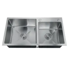 Мойка Zerix ZH7843D-215.SUS304 (3.0/0.8) из нержавеющей стали SUS304 (MX1593) №1