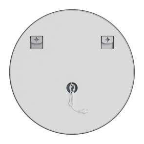 Дзеркало Mixxus Premium WAVE MC04-90 (LED Touch, Anti-fog, димер (3-6,5kK)) (MP6637) №6