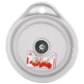 Мийка кухонна Zerix Z4843-08-180E (Satin) (ZX1598) №1
