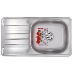 Мойка кухонная Zerix Z7642-08-180D (decor) (ZX1603) №1