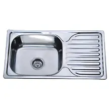 Мойка кухонная Zerix Z7642-08-180E (Satin) (ZX1602)