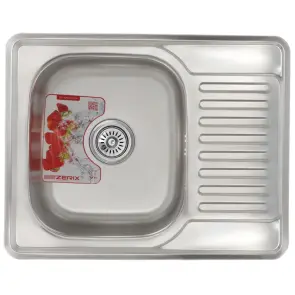 Мойка кухонная Zerix Z6350-06-160E (Satin) (ZM0561) №1