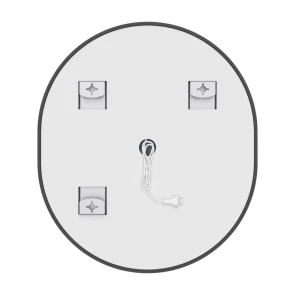 Дзеркало Mixxus Premium ELLIPSE MV05-80x70-REVERSE BLACK (LED Touch, Anti-fog, димер (3-6kK)) (MP6646 №12