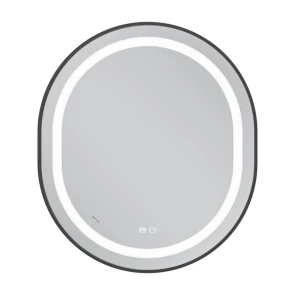 Дзеркало Mixxus Premium ELLIPSE MV05-80x70-REVERSE BLACK (LED Touch, Anti-fog, димер (3-6kK)) (MP6646 №13