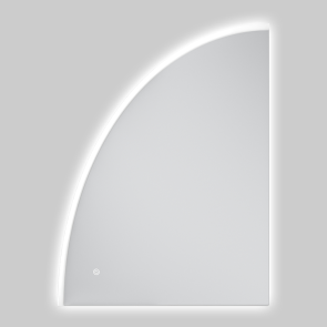 Дзеркало Mixxus Premium TOPPER MS02-75x100 (LED Touch, Anti-fog, димер (3-6,5kK)) (MP6634) №2