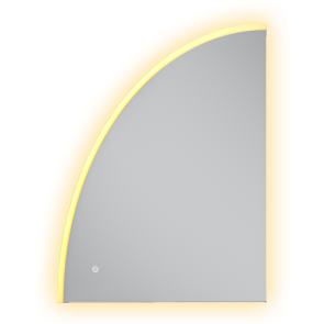 Дзеркало Mixxus Premium TOPPER MS02-75x100 (LED Touch, Anti-fog, димер (3-6,5kK)) (MP6634) №4