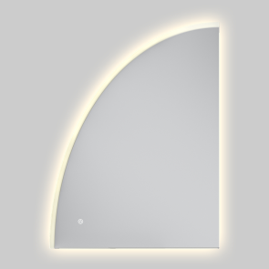 Дзеркало Mixxus Premium TOPPER MS02-75x100 (LED Touch, Anti-fog, димер (3-6,5kK)) (MP6634) №8