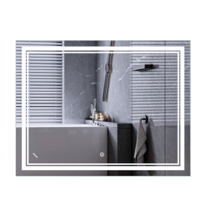 Зеркало Mixxus Premium QUADRO MR20-90x70-REVERSE (LED Touch, Anti-fog, димер) (MP6621) №6