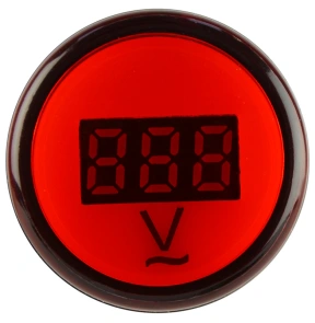 Цифровой измеритель напряжения AD22-22DVM AC 80-500В (красный) №3