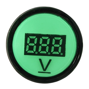 Цифровий вимірювач напруги AD22-22DVM DC 5-30В (зелений) №2