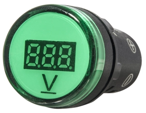 Цифровий вимірювач напруги AD22-22DVM DC 5-30В (зелений) №3