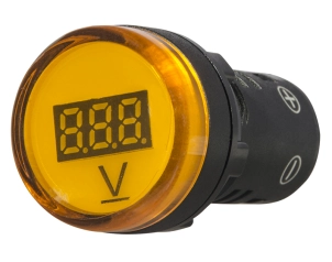 Цифровий вимірювач напруги AD22-22DVM DC 5-30В (жовтий) №2