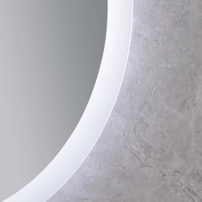 Дзеркало Mixxus Plain MC10-60 (годинник, LED-підсвічування, антизапотівання) (MI6013) №2